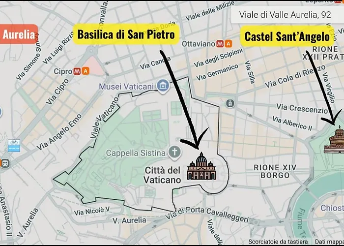 Domus Valle Aurelia - Vaticano - Metro Linea A Apartamento Roma